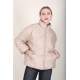 Mad Girls Beige Puffer Jacket MG1301 - Bej