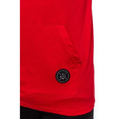 Madmext Men Sleeveless Red Hoodie 2897 - Kırmızı