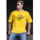 Madmext Men Printed Yellow T-shirt 4971 - Sarı