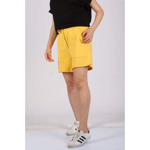 Mad Girls Yellow Shorts MG1185 - Sarı