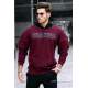 Madmext Maroon Hoodie Sweatshirt 4774 - Bordo