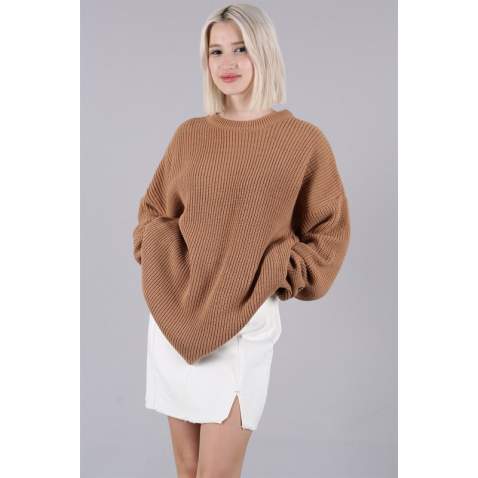 Mad Girls Mink Sweater MG1264 - Vizon