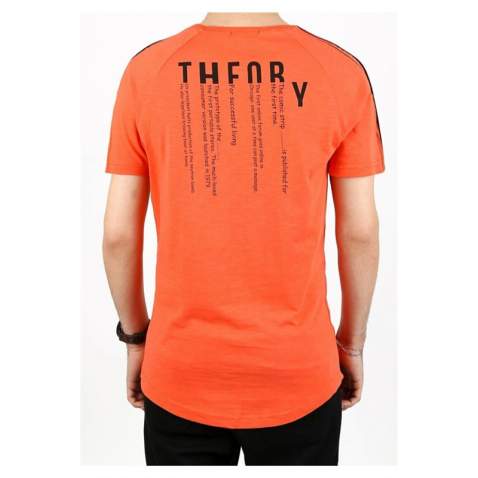 Madmext Men Orange T-shirt 2257 - Turuncu