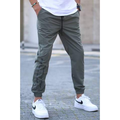 Khaki Cargo Pocket Jogger Trousers 5469 - Haki