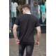 Men Black Basic T-Shirt 5859 - Siyah