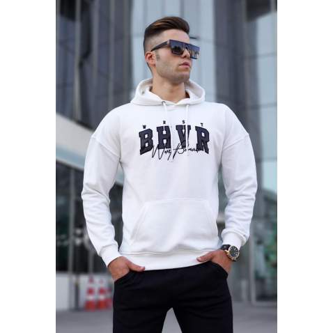 Madmext Men Ecru Sweatshirt 5326 - Ekru