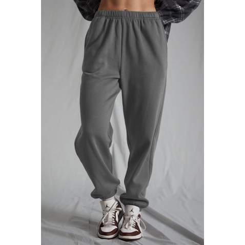 Women Anthracite Oversize Sweatpants MG1235 - Antrasit