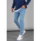 Skin Fit Blue Jeans For Men - Mavi