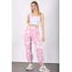 Mad Girls Pink Dalmatians Sweatpants MG1147 - Pembe