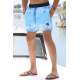 Blue Designed Swim Shorts 5788 - Mavi