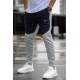 Madmext Men Side-Pocket Gray Sweatpants 5445 - Gri