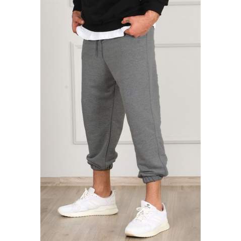 Madmext Men Oversize Smoke Gray Sweatpants 4832 - Füme