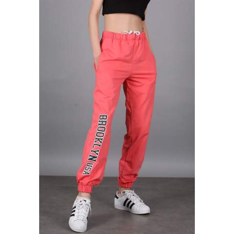 Mad Girls Pink Sweatpants MG1102 - Pembe