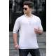 Madmext Men White T-shirt 9620 - Beyaz