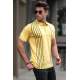 Men Yellow Polo T-Shirt 5822 - Sarı