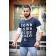 Madmext Navy Blue Printed T-shirt for Men Mad4010 - Lacivert