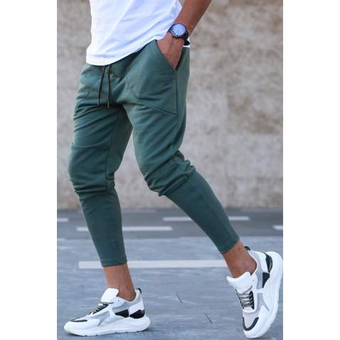 Madmext Khaki Sweatpants For Men 5432 - Haki