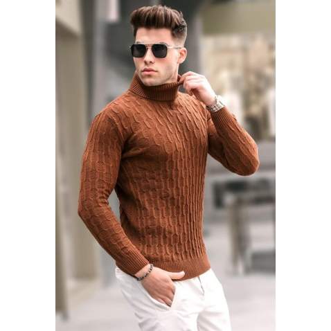 Camel Knitwear Sweater 5759 - Camel