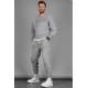 Madmext Grey Printed Tracksuit 4679 - Gri