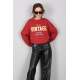 Mad Girls Red Sweatshirt MG970