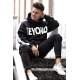 Madmext Men Black Sweatshirt Hoodie 5327 - Siyah