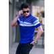 Men Cobalt Blue Polo T-Shirt 5732 - Mavi