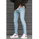 Madmext Men Skin Fit Ice Blue Jeans 5712 - Buz mavisi