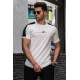 Madmext Men White T-shirt 4989 - Beyaz