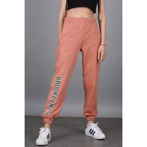 Mad Girls Soft Pink Sweatpants MG1102 - Pudra