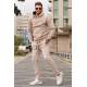 Madmext Beige Tracksuit For Men 5633 - Bej