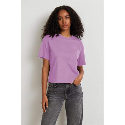 Mad Girls Lilac T-shirt MG1284 - Lila