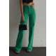 Mad Girls Green Palazzo Jeans Mg1189 - Yeşil