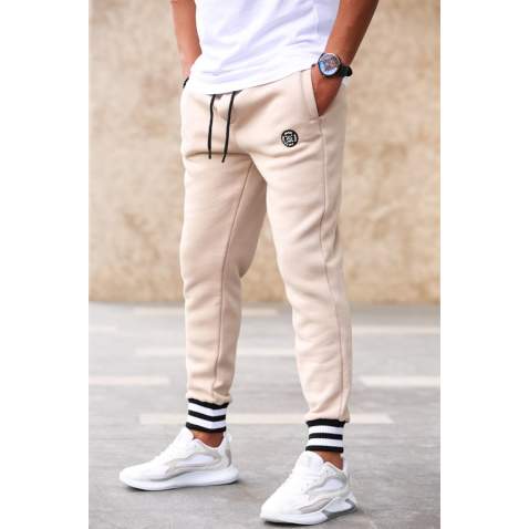 Madmext Basic Camel Erkek Eşofman 9443 - Camel