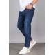 Madmext Men Slim Fit Navy Blue Jeans 5676 - Lacivert