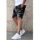 Madmext Men Regular Fit Anthracite Shorts 5415 - Antrasit