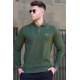 Madmext Men Khaki Polo Knitwear 5153 - Haki