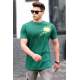 Madmext Men Green T-shirt 5367 - Yeşil