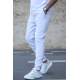 Madmext Men Plain Light Gray Sweatpants 5433 - Karmelanj