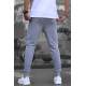 Madmext Men Elastic Bottom Smoke Gray Sweatpants 4821 - Füme