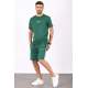 Madmext Men Oversize Green Shorts Set 5376 - Yeşil