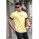 Madmext Men Yellow T-shirt 4977 - Sarı