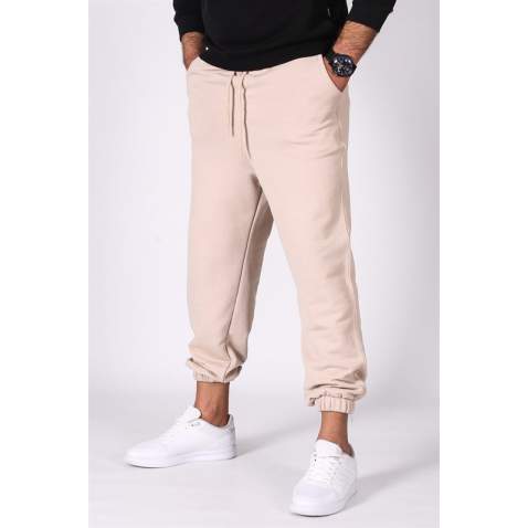 Madmext Men Oversize Beige Sweatpants 4832 - Bej