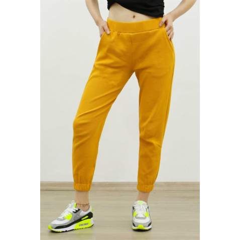 Mad Girls Hardal Plain Sweatpants MG363 - Hardal