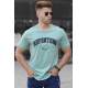 Madmext Men Printed Almond Green T-shirt 5267 - Çağla yeşili