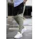 Madmext Men Side-Pocket Khaki Sweatpants 5445 - Haki