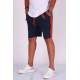 Madmext Men Navy Blue Side Striped Shorts 2919 - Lacivert