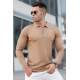 Madmext Men Beige Knitted Sweater 5605 - Bej