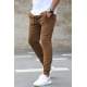 Madmext Men Plain Coffee Brown Sweatpants 4210