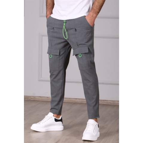 Madmext Anthracite Men Sweatpants with Pockets 4809 - Antrasit