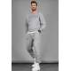 Madmext Grey Printed Tracksuit 4679 - Gri